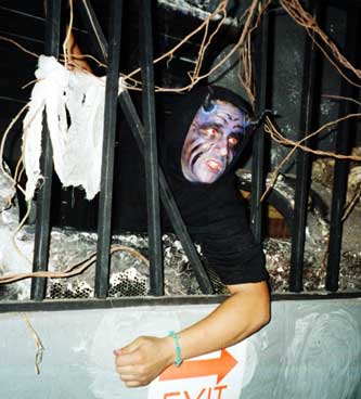 Crypt Creature - at Dracula's Castle during Halloween Month - Salem, Massachusetts, 2001