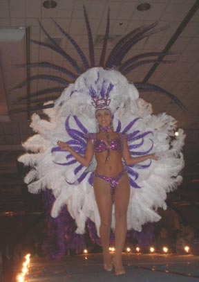 Carnivale Princess - At the Fashion Show... TransWorld's 2002 Halloweeen, Costume and Party Show.