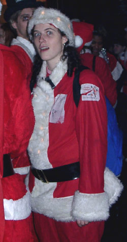 Freshy Santa - NYC SantaCon 2001