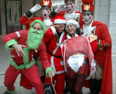 Fury Santas - NYC SantaCon 2001