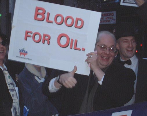 Yes! Blood for oil