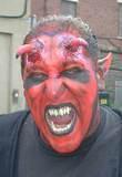 Salem Satan - at Dracula's Castle during Halloween Month - Salem, Massachusetts 2001