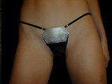 perfmetal thong - perforated metal front with black fabric.hand made for $45 by
brooks coleman    brooksdesign@mail.gbronline