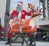 NARSLA was the North AMerican Reindeer-Santa love association.  With no reindeer available, we kidnapped bambi, tied her up anf forced her to perform...