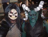 Megahorns & Death Knight - TransWorld's 2002 Halloweeen, Costume and Party Show.
