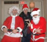 White Boy Santas - NYC SantaCon 2001