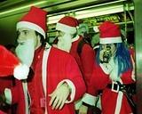 Subway Santas 3 - NYC SantaCon 2000