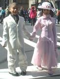Easter Kids - NYC's 5th Avenue Easter Parade, 2002.