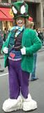 Green Rabbit - NYC's 5th Avenue Easter Parade, 2002.