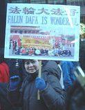 Falun Gong is Wonderful - 2002 World Economic Forum