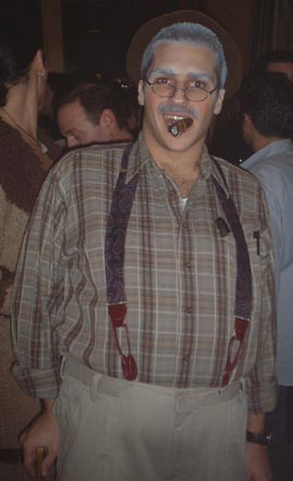 Dirty ol' Man - Purim Party at Eugene's in Flat Iron District, NYC