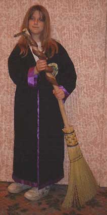Harry Potter's Hermione Granger - A little witch at New York's 2001 Lunacon Science Fiction Convention
