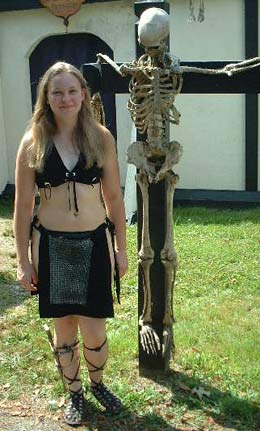 Black Widow - With an "X" at - NY Renaissance Faire at Sterling Forest, Tuxedo NY, 2001