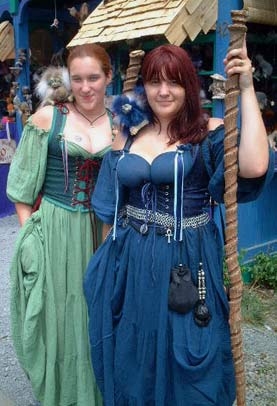 Furry Creatures - NY Renaissance Faire at Sterling Forest, Tuxedo NY, 2001