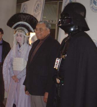Double Vader - "Attack of the Clones" Opening Day at the Tribeca Film Festival, NYC.