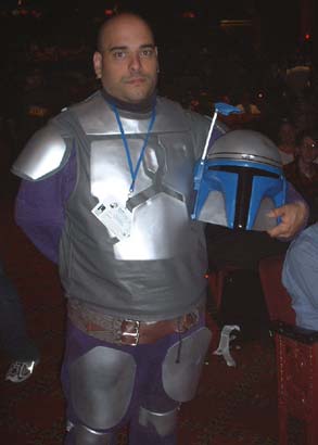 Jango Unmasked - "Attack of the Clones" Opening Night at the Ziegfeld, NYC.