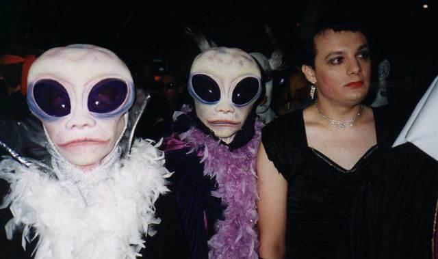 3 Aliens - New York City Halloween Parade