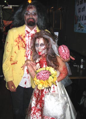 zombie wedding