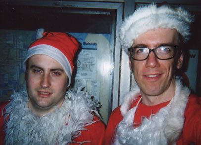 It's Been a Long Day... - NYC Santacon 2001