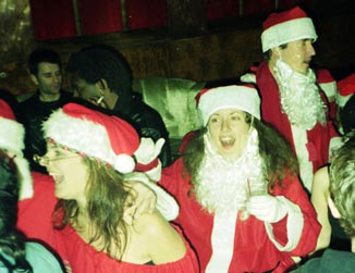 Party Action 2 - NYC SantaCon 2000 - Friday Night party