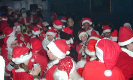 Many Santa Party - Friday night party - NYC SantaCon 2000