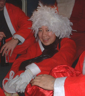 Santa style10 - NYC SantaCon, 2002
