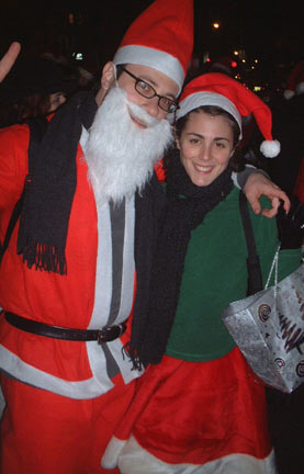 Santa style12 - NYC SantaCon, 2002