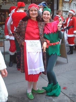 Mrs. Claus & Elf