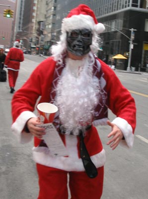 santa in the iron mask