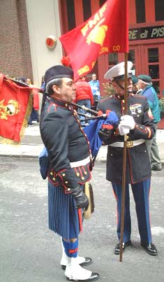 FMF Troops - NYC Saint Patrick's Day Parade,2001