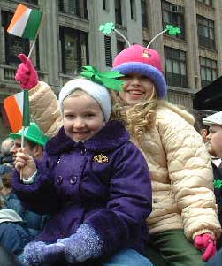 Young 'uns - NYC St. Patrick's Parade, 2001