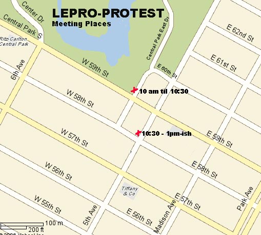 Meeting place for annual St Patty's day parade "protest".  As "Leprechuans Against Boring Parades" we protest the fact that the parade organizers do not allow costumes in the parade (no kidding).  We get our own protest pen on 5th avenue and have the b...