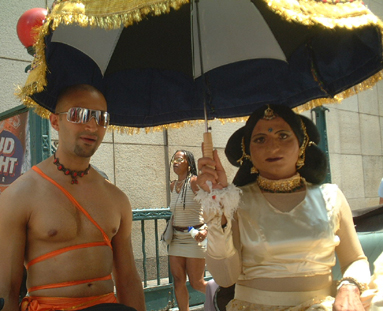 Cool Shades - NYC Gay Pride Parade, 6-30-02