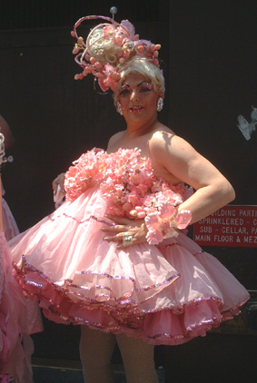 Pretty in Pink - NYC Gay Pride Parade, '02