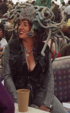Sexy Medusa - Burning Man 2000
