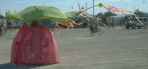 Stingray Bike - Burning Man, 2002.
