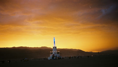 Sunset Man 2 - Burning Man, 2002.