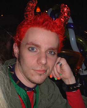 Devil Boy - Friends of Burning Man NYC Benefit Party, 3-31-01.