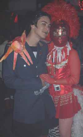 Jroam & squidboy - NYC Burning Man Decompression Party, 2002