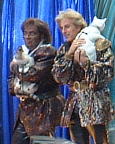 Al Roker & Matt Lauer as Zeigfreid & Roy... Halloween 2002