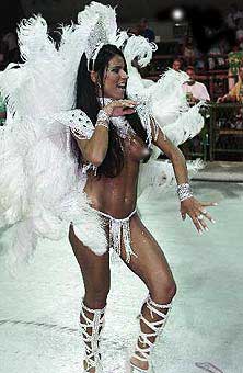Feathered  Beauty - Rio Carnival 2001