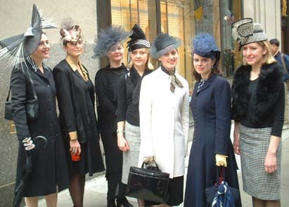 High Society 1 - NYC's 5th Avenue Easter Parade, 2002.