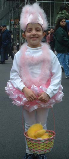 Pretty in Pink 2 - NYC's 5th Avenue Easter Parade, 2002.