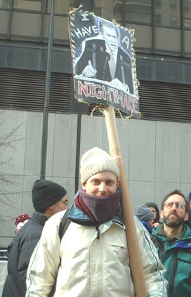 I have a nightmare.
NYC's Anti-War Protest, 2-15-03