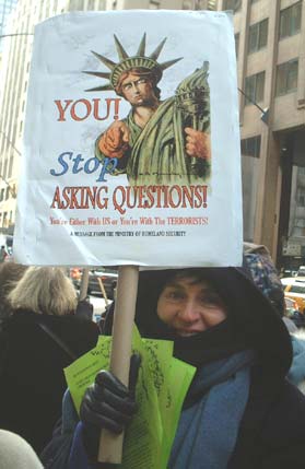 Stop asking questions
NYC's Anti-War Protest, 2-15-03