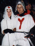 Virgin and Nurse - New York City Halloween Parade