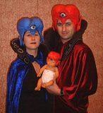 2001 Brainiac Family at a Sci-Fi Convention (that girl never forgave me for making her do this)