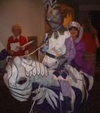 Riding Knights - Dragonslayer 'Creative Style' Show, 2002 National Costumers Association Convention.