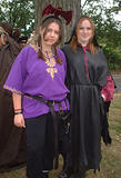 Bat Girls - 2002 Fort Tryon Park Medieval Festival.  The Cloisters, NYC.