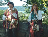 Flautists - 2002 Fort Tryon Park Medieval Festival.  The Cloisters, NYC.